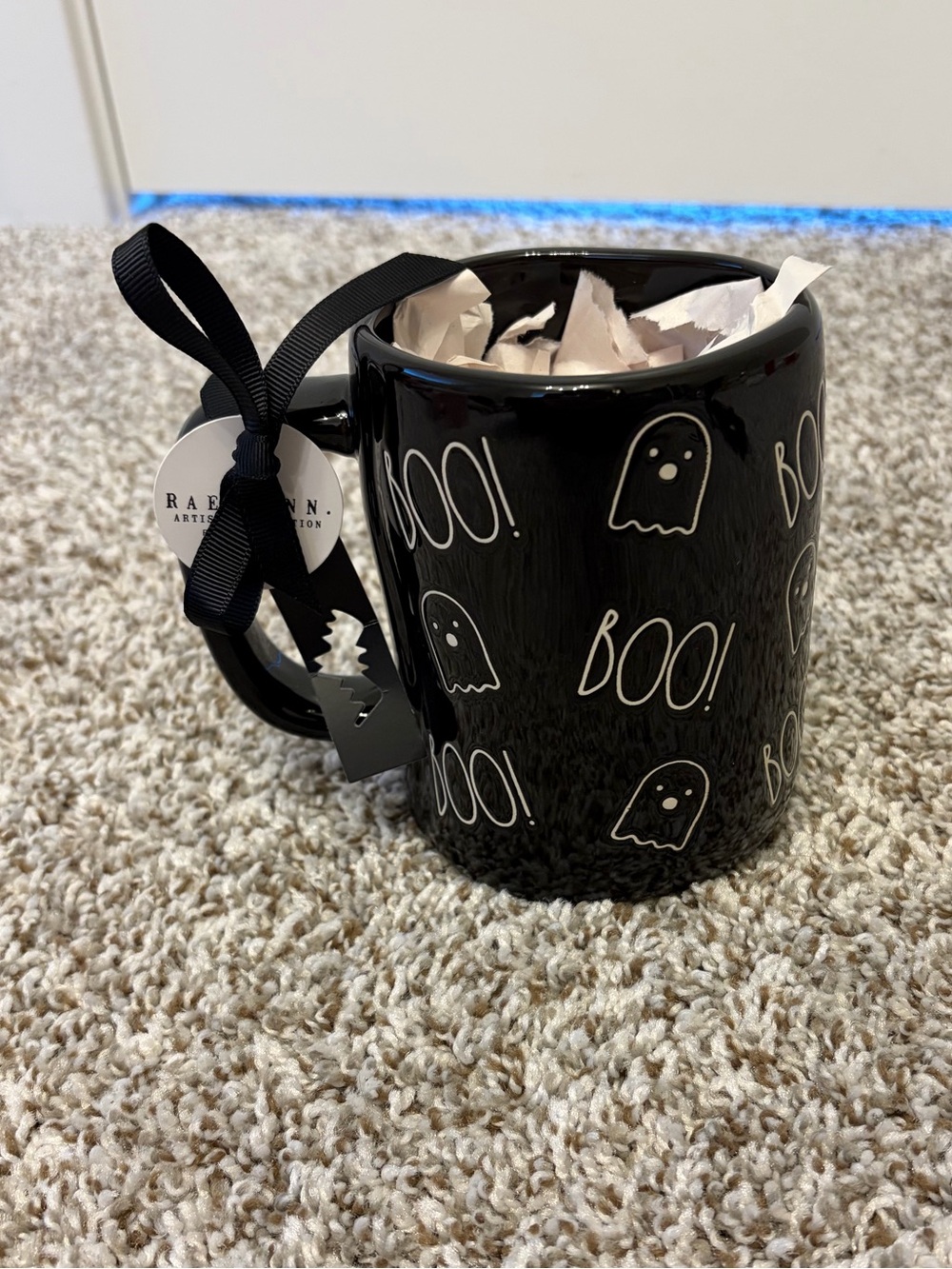 New With Tags Rae Dunn Boo Mug With Ghosts